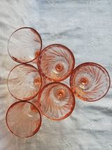 6 verres à vin Rosaline