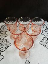 6 verres à vin Rosaline