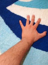 Tapis contemporain ORA Français hooked, 1C827