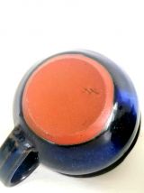  Duo déjeuner en terre-cuite émaillée, Japon vers 1940. 