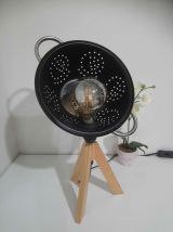 LAMPE A POSER DECO RECYCLAGE "LA PASSOIRE"