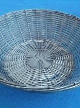 corbeilles  en fil argenté , vintage