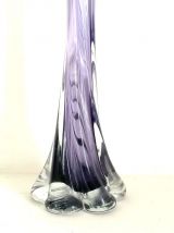 Grand vase dit pied d'éléphant, style Murano 1970