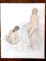 Dessins nus art déco par Edouard Jules Chimot (1880-1959) 