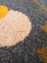 Handmade contemporary ORA French hooked rug, 1C834