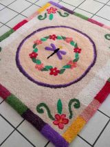 Tapis contemporain ORA Français hooked, 1C837