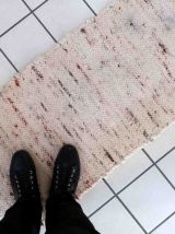 Tapis vintage Indien Kilim fait main, 1C839