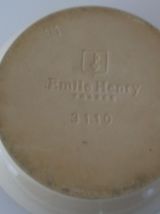 2 x Emile Henry plat à four rond 18,5 x 6,5 cm 1l. céramique
