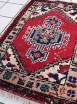 Tapis vintage Persan Hamadan fait main, 1C842