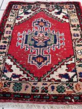 Tapis vintage Persan Hamadan fait main, 1C842
