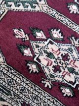 Tapis vintage Ouzbek Bukhara fait main, 1C848