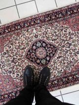 Tapis vintage Persan Tabriz fait main, 1C853