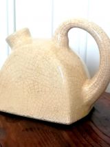 Carafe en faïence craquelée Maison Cazenove art déco 