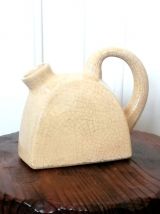 Carafe en faïence craquelée Maison Cazenove art déco 