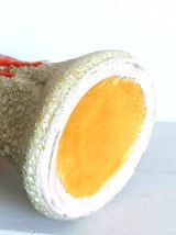 Vase fat lava style Vallauris 1970