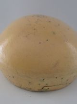 Forme de chapeau en bois pressé avec surface et fibre textil