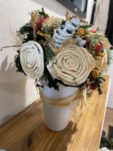 Composition florale vintage