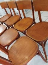 Série de 8 chaises Baumann vintage