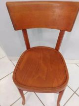 Série de 8 chaises Baumann vintage