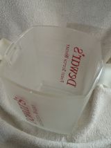 SEAU à glaçons en verre DEWAR'S finest scotch Whisky 