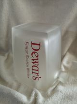 SEAU à glaçons en verre DEWAR'S finest scotch Whisky 