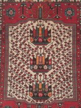 Tapis Persan Afshar fait main 145x110cm