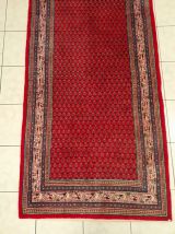 Tapis Galerie Persan Mir fait main 305x110cm