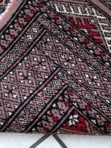 Tapis vintage Ouzbek Bukhara fait main, 1C857