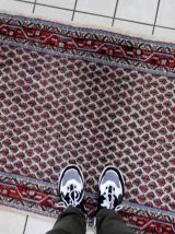 Tapis vintage Indien Seraband fait main, 1C859