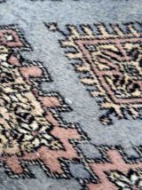 Tapis vintage Ouzbek Bukhara fait main, 1C862