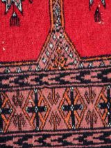 Tapis vintage Ouzbek Bukhara fait main, 1C864