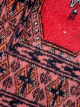 Tapis vintage Ouzbek Bukhara fait main, 1C864