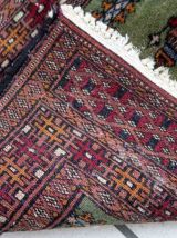 Tapis vintage Ouzbek Bukhara fait main, 1C866