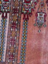 Tapis vintage Ouzbek Bukhara fait main, 1C866