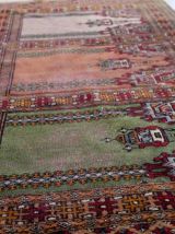 Tapis vintage Ouzbek Bukhara fait main, 1C866