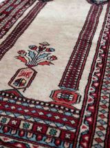 Tapis vintage Pakistanais Lahore fait main, 1C867