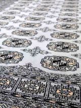 Tapis vintage Ouzbek Bukhara fait main, 1C869