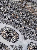 Tapis vintage Ouzbek Bukhara fait main, 1C869