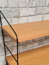 grande étagère scandinave fin 1970  etat proche du neuf en  