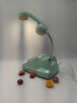 Lampe téléphone /Lampe industrielle /Detournement d'objet