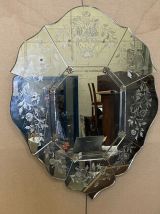 Important miroir vénitien
