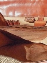 sacoche  en cuir TEXIER, vintage