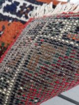 Tapis vintage Persan Hamadan fait main, 1C880