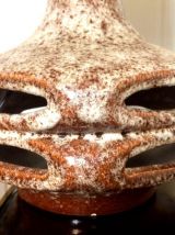 Lampe céramique vintage, Allemagne de l'ouest 1970 