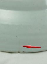 3 assiettes en porcelaine famille rose Chinoise, Chine 18è s