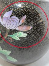 Grand pot en bronze émaillé chinois chine XXè siècle
