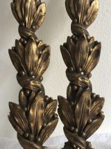 Ornements en bronze doré, décoration ancienne