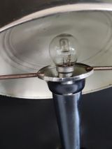 lampe à poser vintage chromée