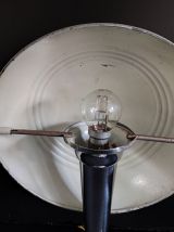 lampe à poser vintage chromée