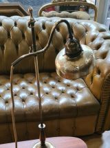 lampe de bureau 1900 a 30s  laiton reglable     64x40    bie